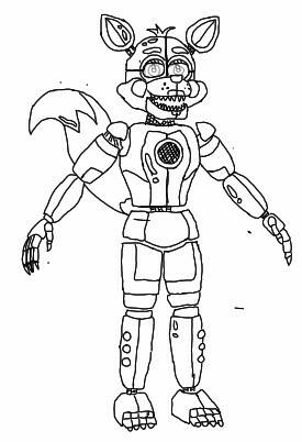 Funtime foxy fnaf sister location by fierce on