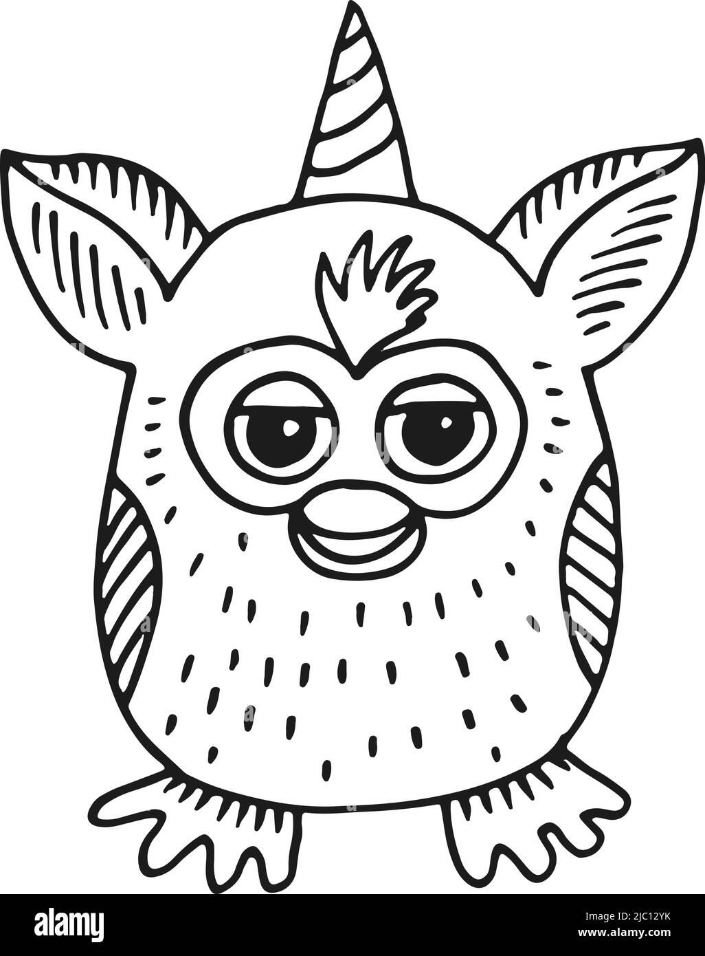 Cute bird black and white stock photos images
