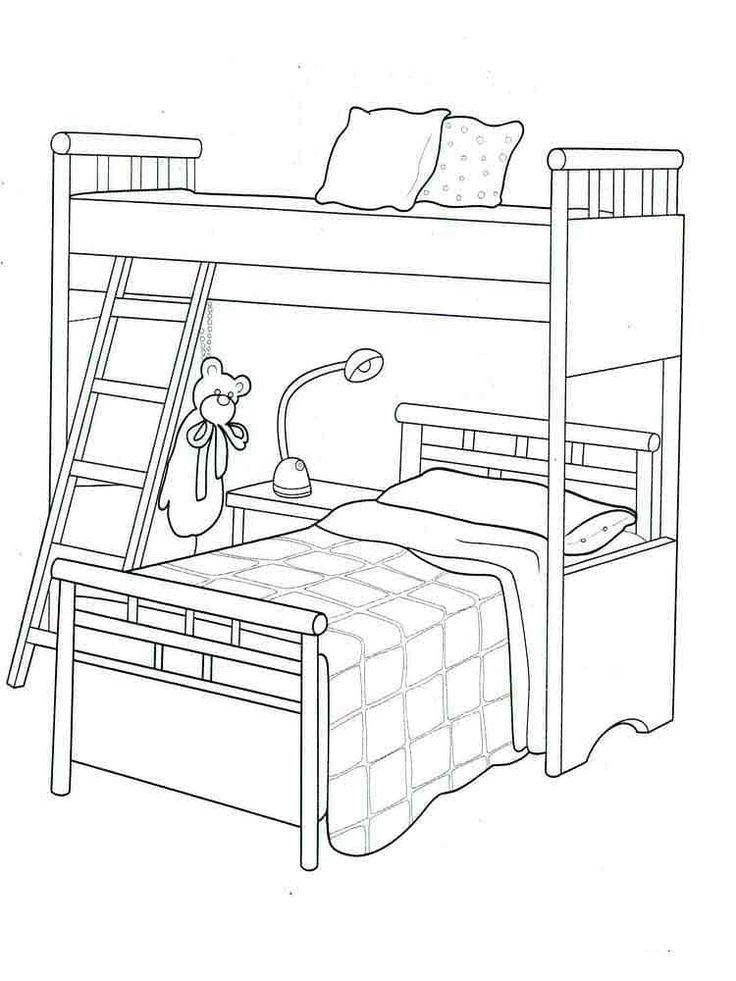 Furniture loring pages wonder