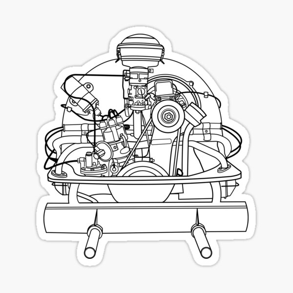 Fusca stickers for sale