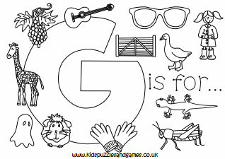 G is for simpler louring page