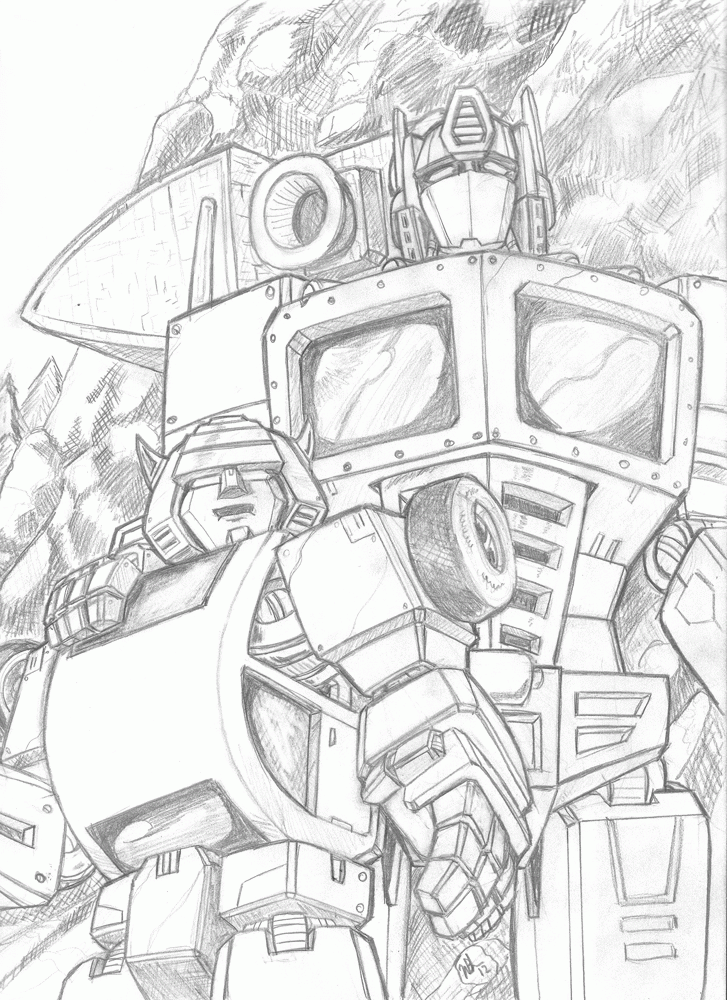Transformers g coloring pages