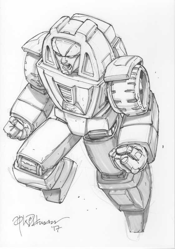 Transformers gears in jonathan browns transformers ic art gallery room