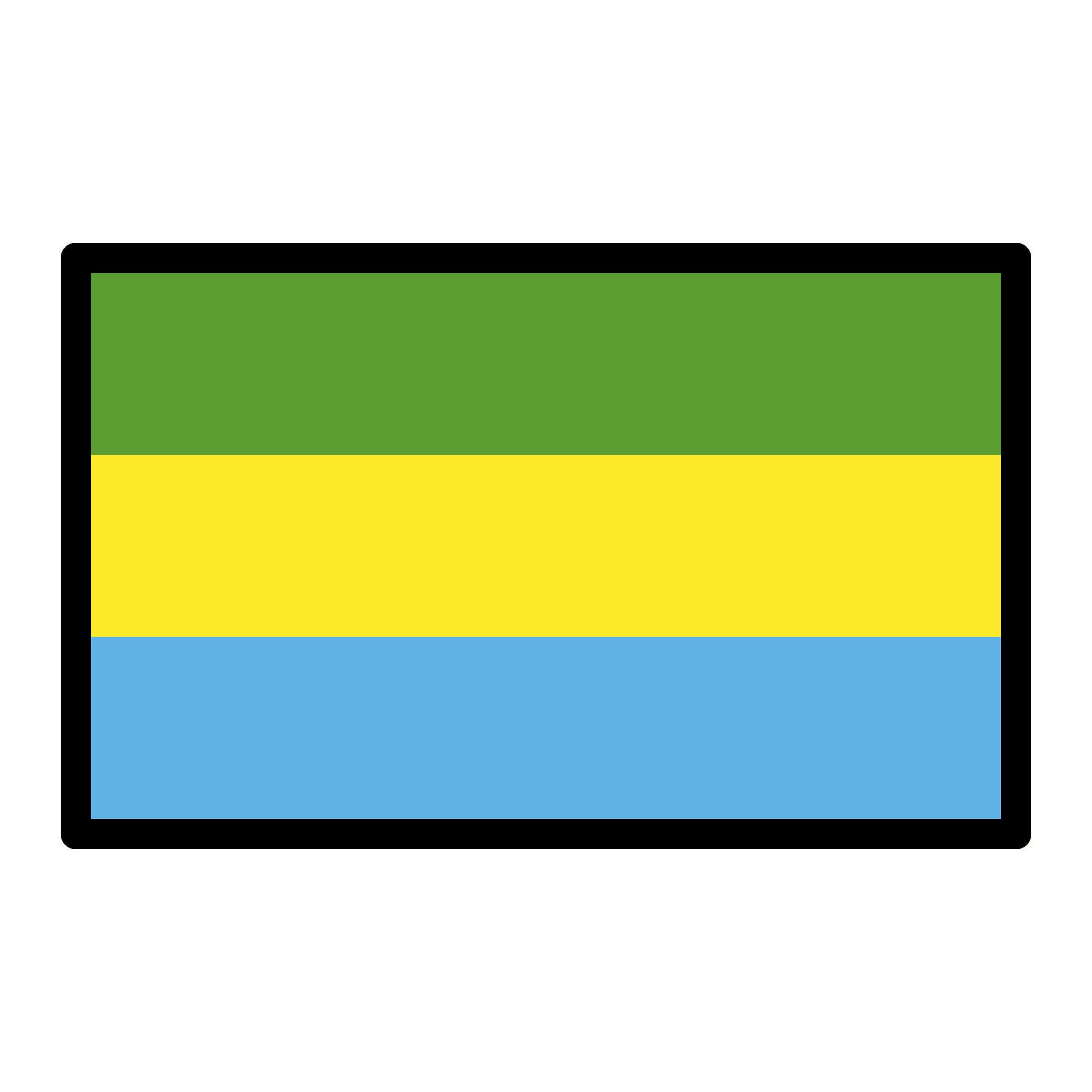 Gabon flag emoji clipart free download transparent png