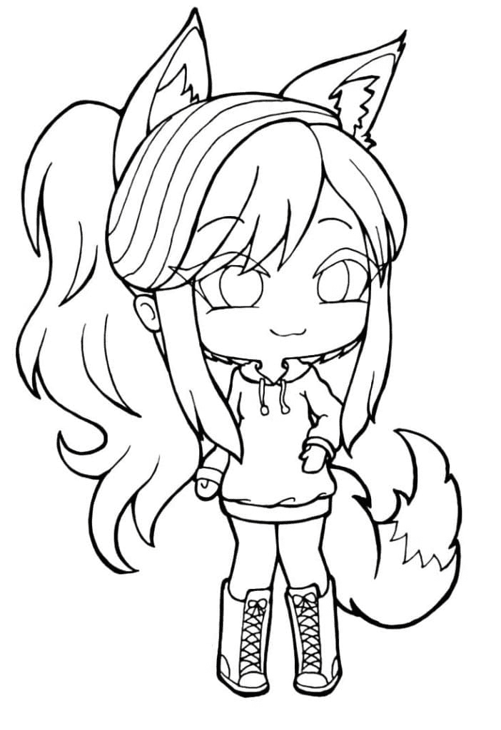 Gacha life coloring pages printable for free download