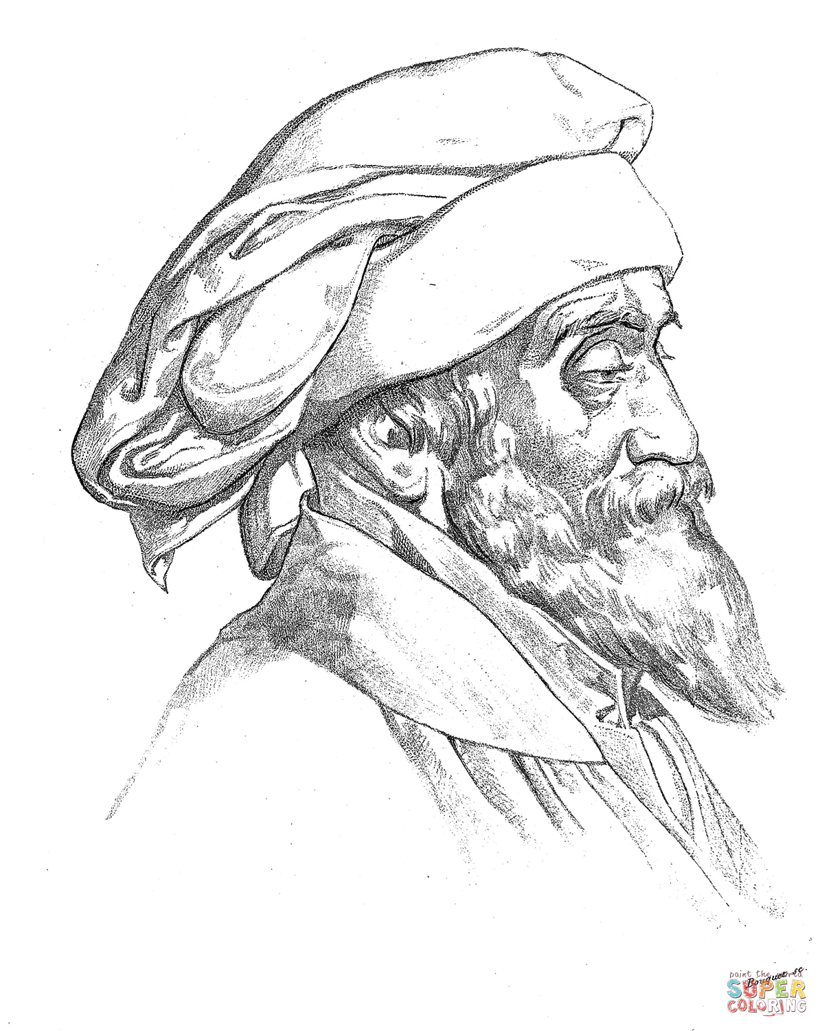 Agnolo gaddi coloring page free printable coloring pages