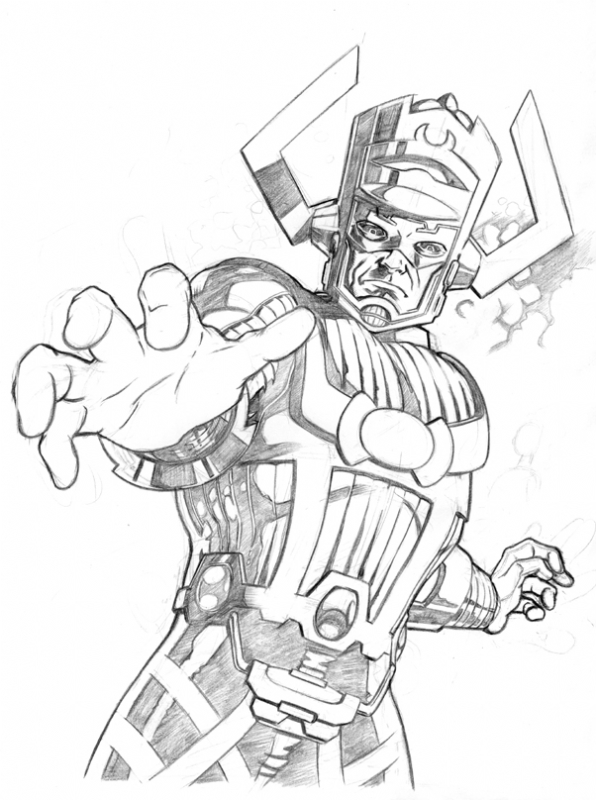 Galactus in rãmi doussets june fantastic four ic art gallery room