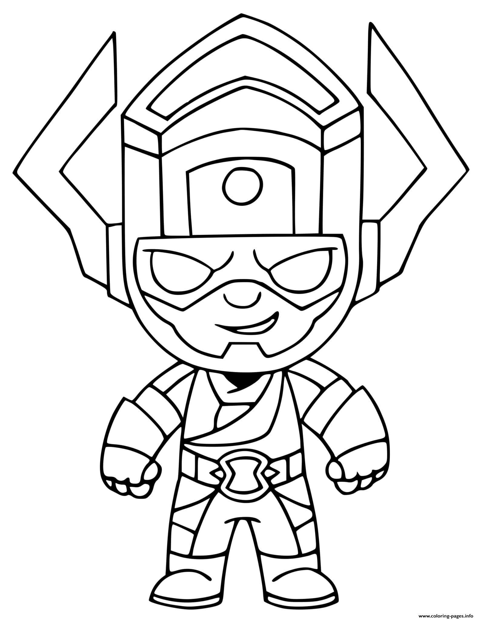 Galactus fortnite coloring page printable