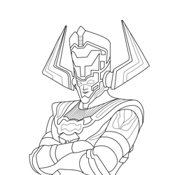 Galactus coloring pages for kids
