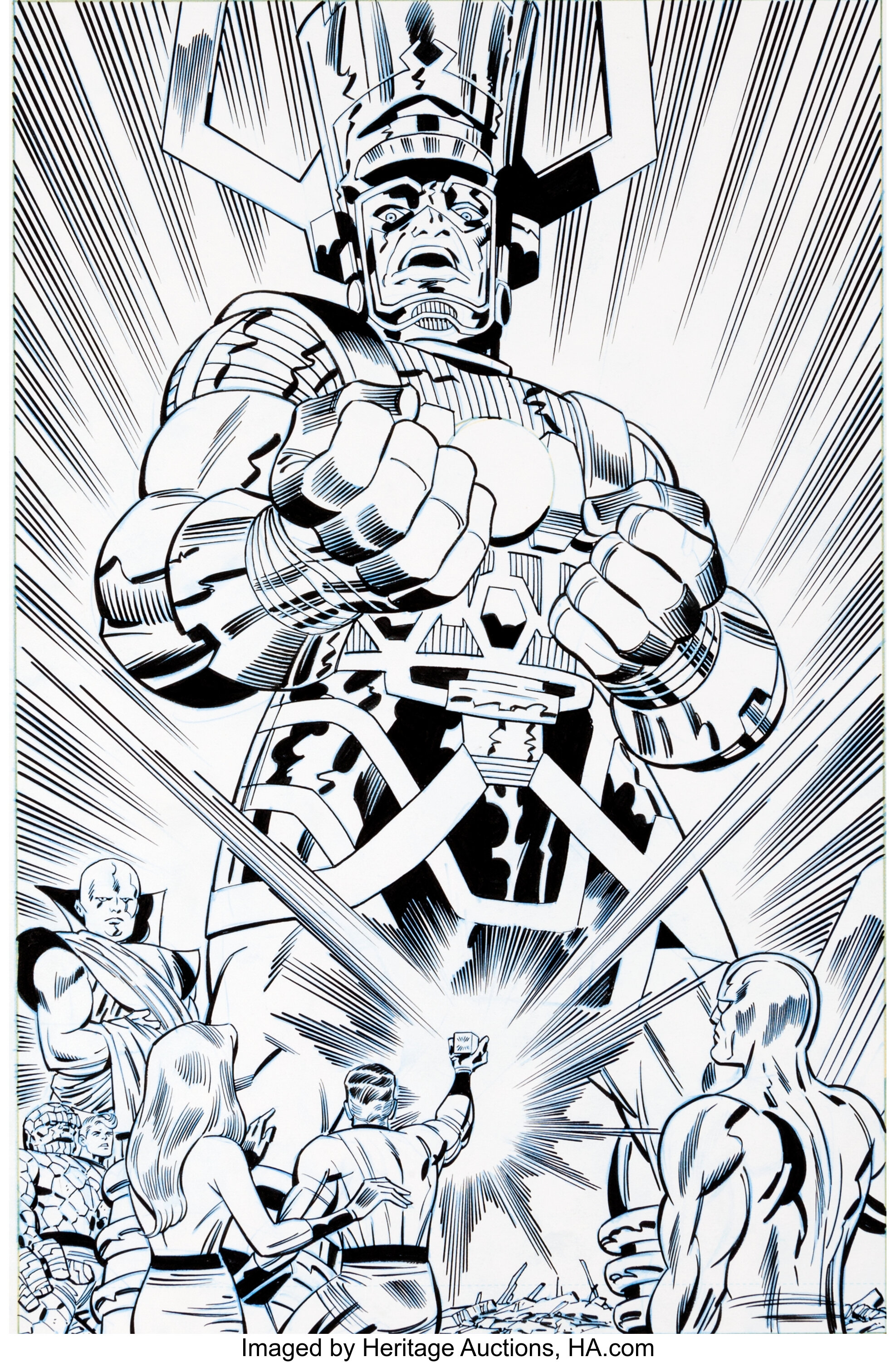 Ron frenz and scott nna fantastic four worlds greatest lot heritage auctions