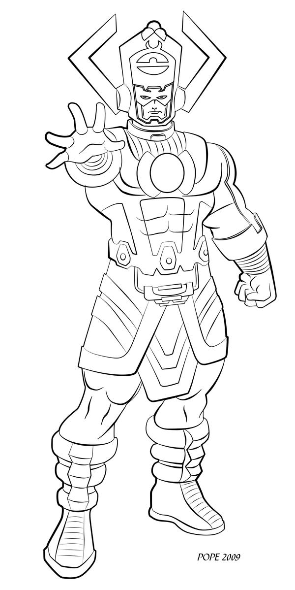 Galactus lines by hulkdaddyg on