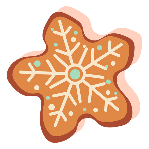 Diseão png y svg de galleta de galleta de jengibre para camisetas