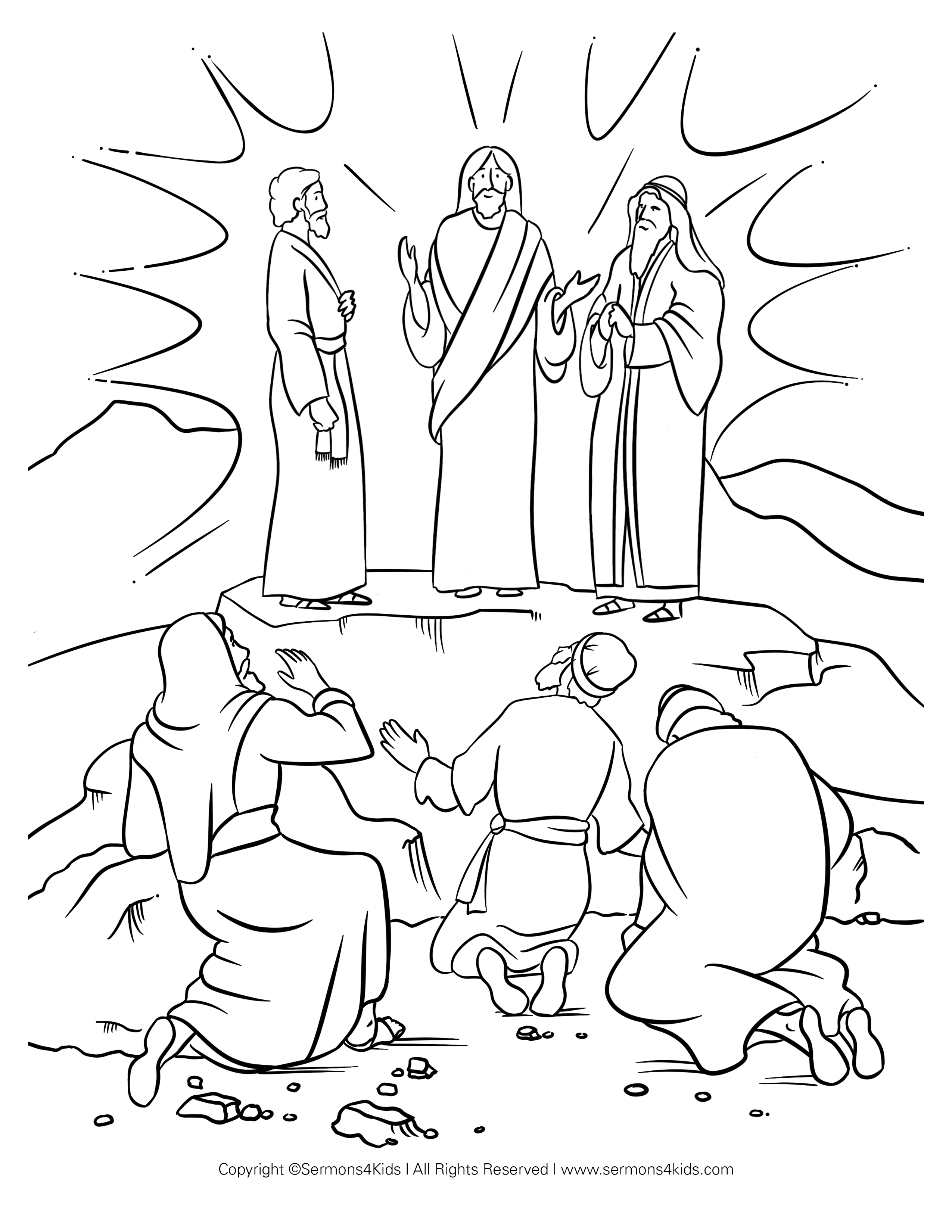 Transfiguration childrens sermons from sermonsk