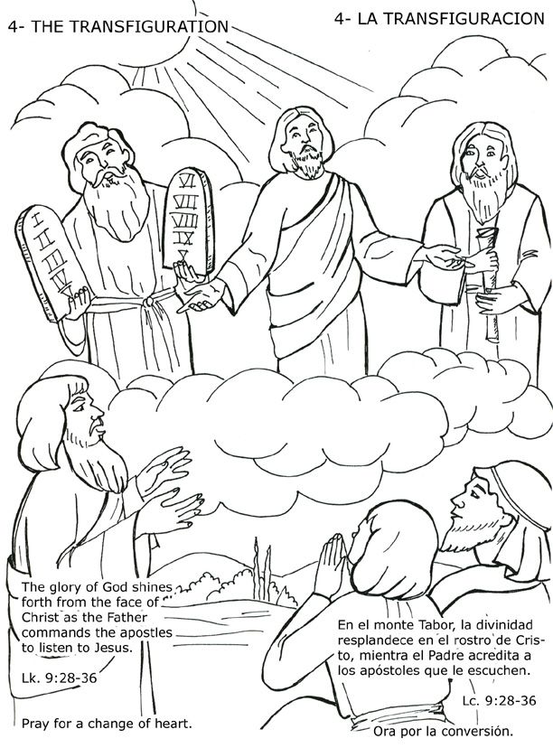 Transfiguration ideas transfiguration of jesus sunday school crafts the transfiguration