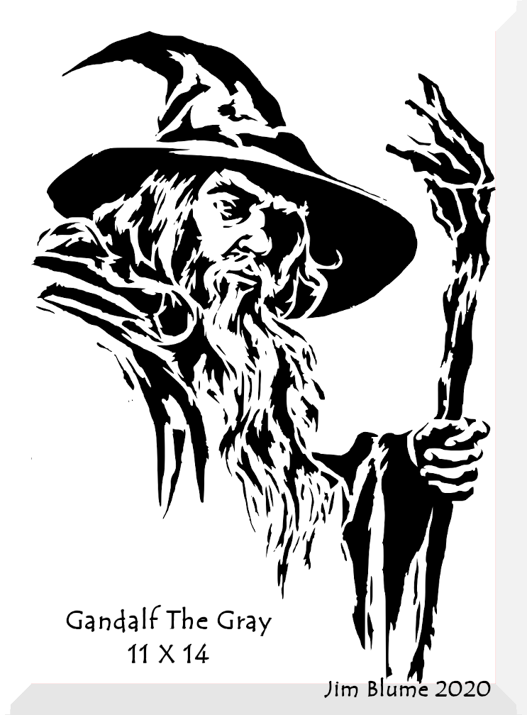 Lots of different patterns for gandalf so i tried my hand at it