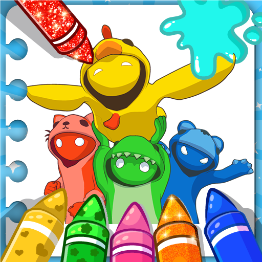 Download gang beast coloring book on pc emulator