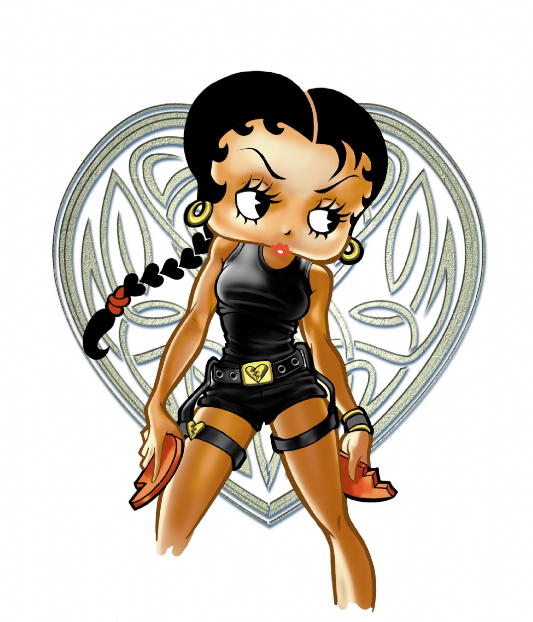 Betty boop heartbreaker in the march ic characters without super powers ic art sketchbook
