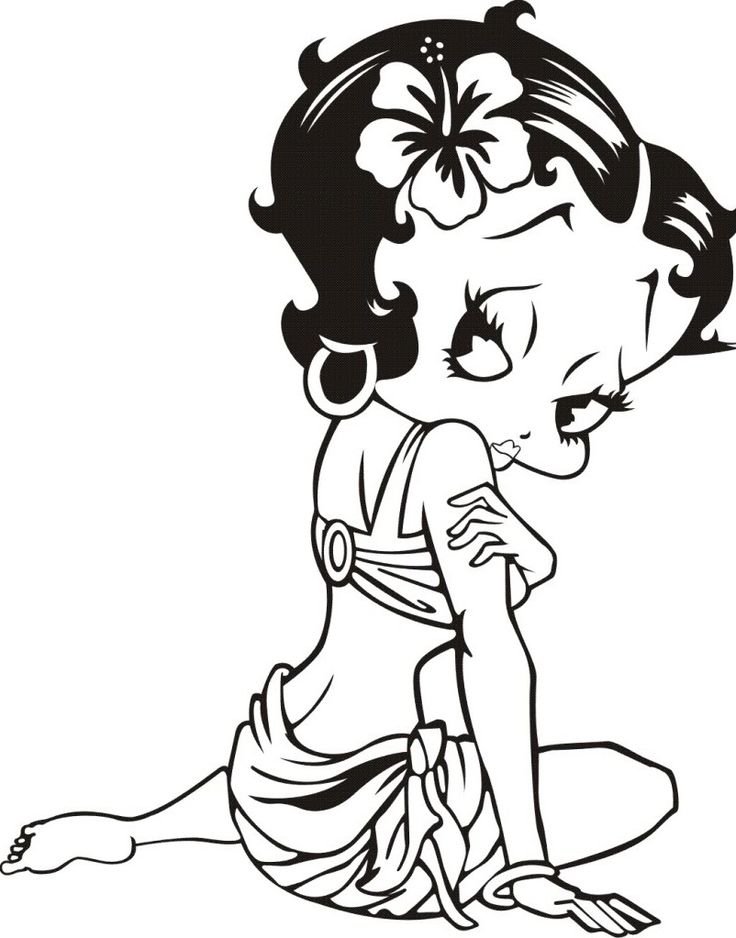 Betty boop is models coloring pages betty boop tattoos betty boop art betty boop