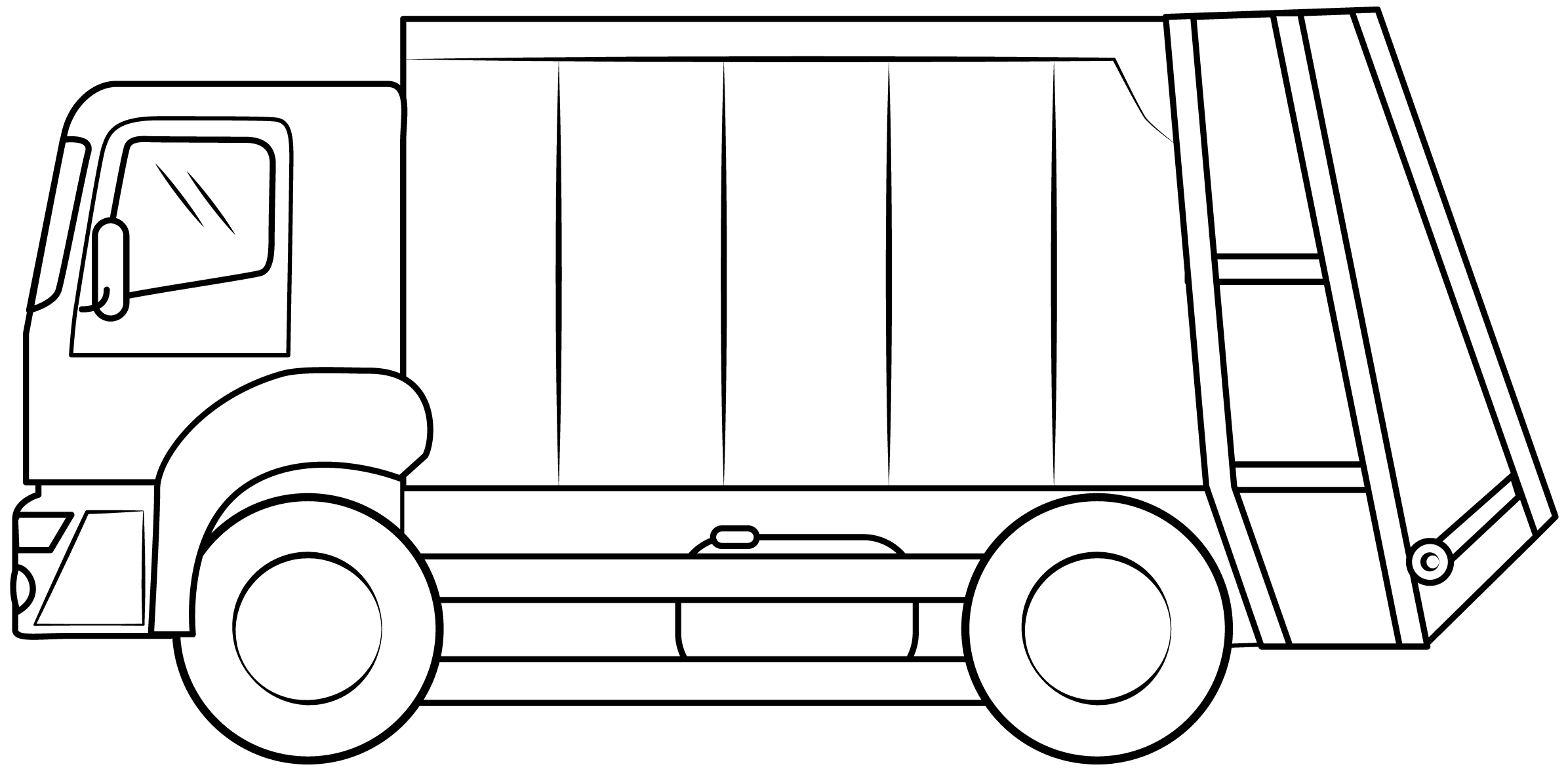 Garbage truck printable template free printable papercraft templates templates printable free garbage truck truck crafts