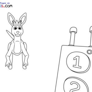 Garten of banban coloring pages printable for free download
