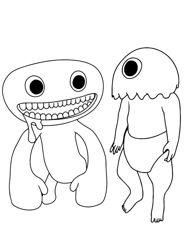 Garten of banban free printable coloring pages coloring pages coloring pages for kids