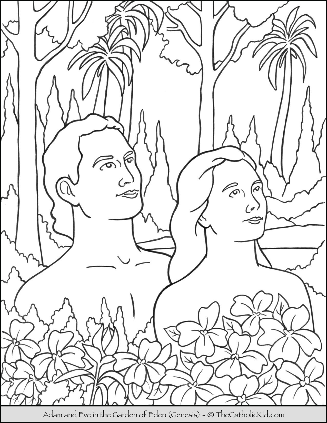 Bible coloring page