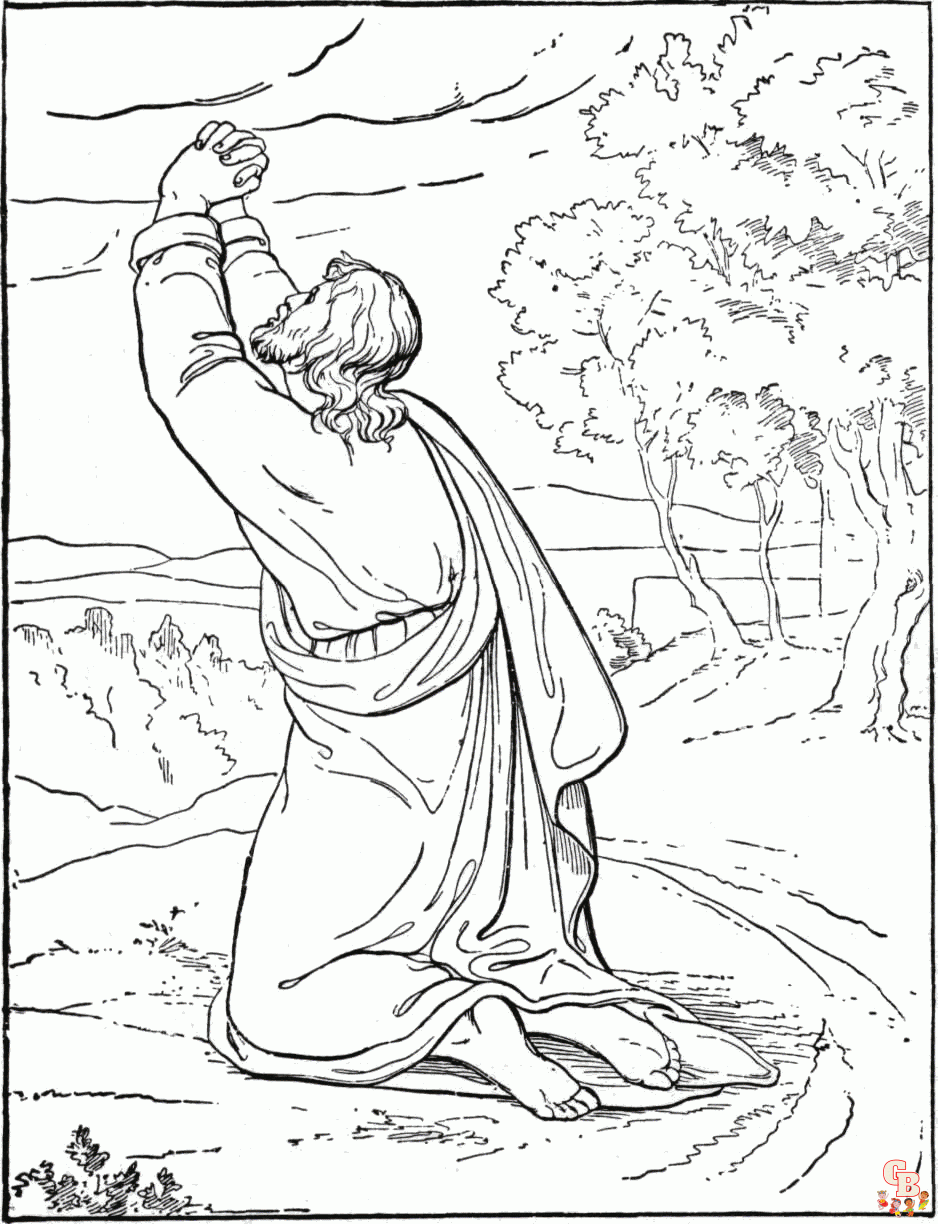 Fun jesus coloring pages for kids