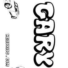 Gary coloring pages