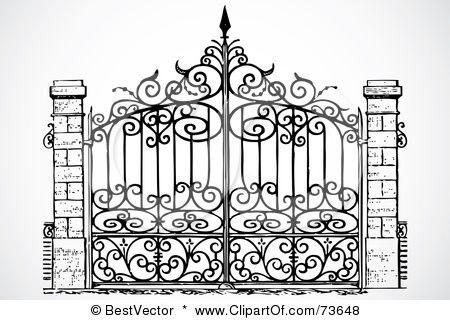 Gates coloring page