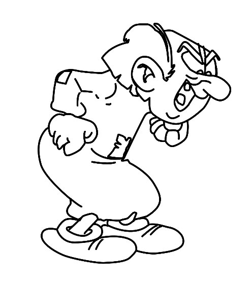 Coloring page schtroumpfs cartoons â printable coloring pages