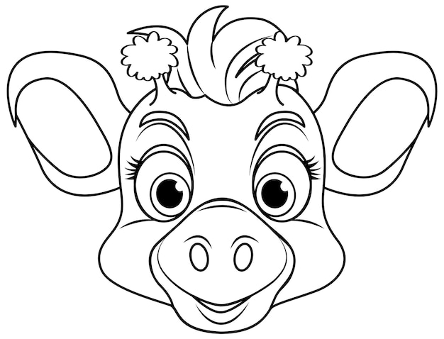 Page gazelle coloring page images