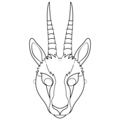 Grants gazelle coloring page free printable coloring pages