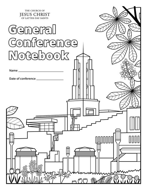 General conference coloring pages
