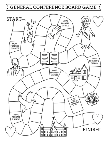 Free general conference printables â latter day baby