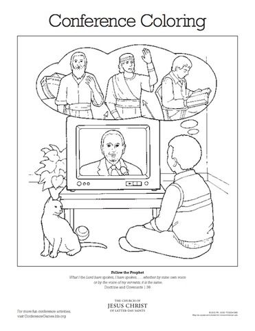 Conference activities ideas for kids lds lessons coloring book app general conference activities