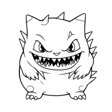 Gengar outline png transparent images free download vector files
