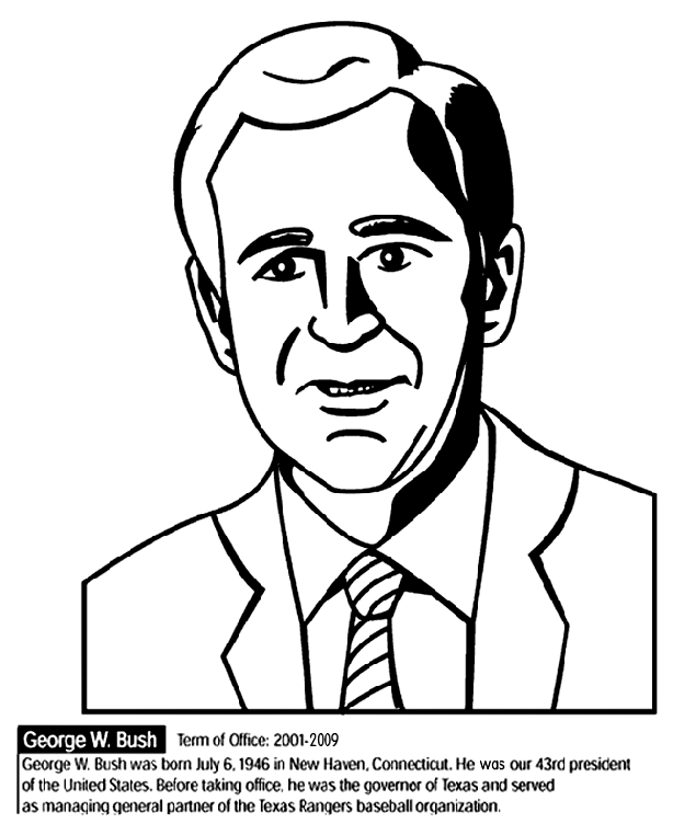 Us president george w bush