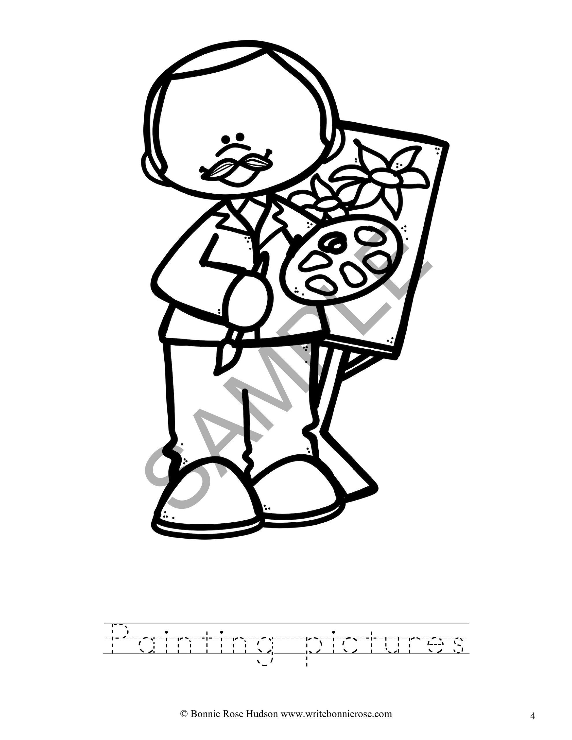 George washington carver coloring book