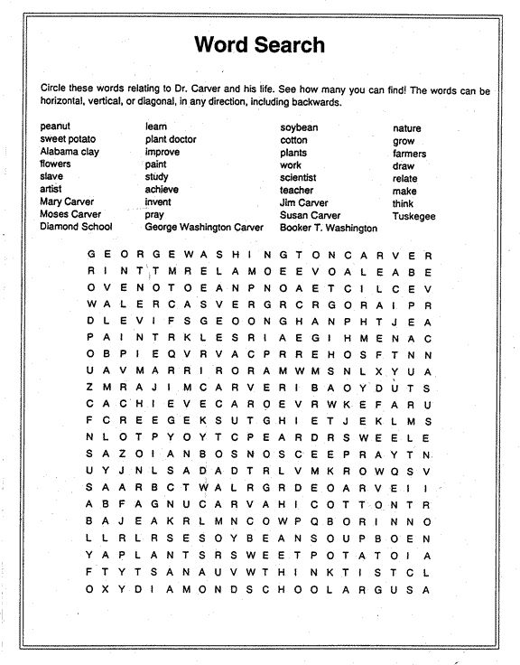 Free worksheets and activiti for george washington