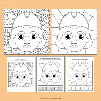 Presidents day coloring pages george washington activities pop art math craft