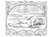 Norse mythology coloring pages free coloring pages