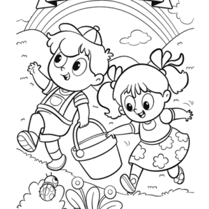 Nursery rhymes coloring pages printable for free download