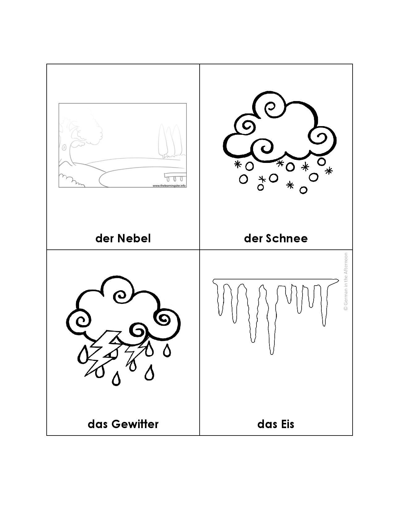 Coloring pages german in the afternoon activities