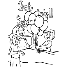 Top free printable get well soon coloring pages online