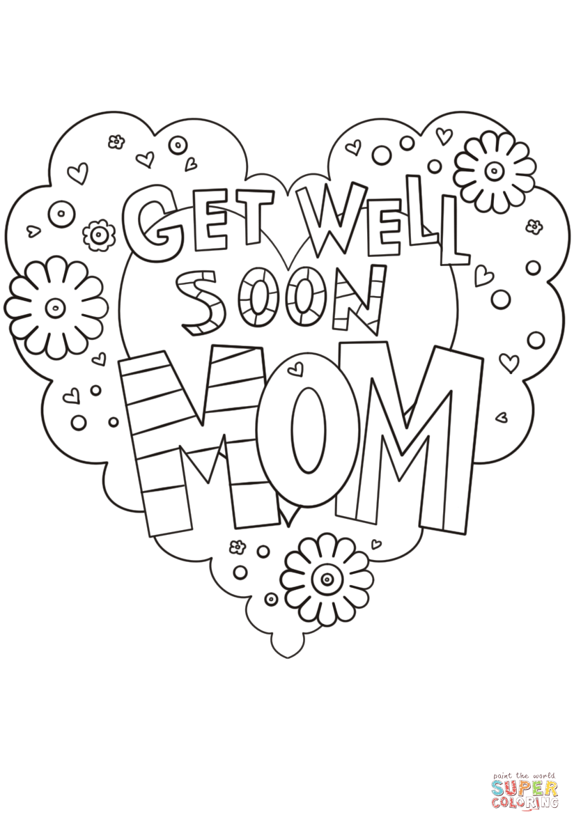 Get well soon mom coloring page free printable coloring pages mom coloring pages free printable coloring pages coloring pages inspirational