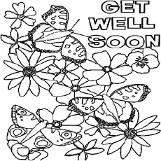 Top free printable get well soon coloring pages online