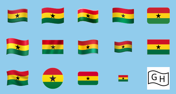 Ðð flag ghana emoji