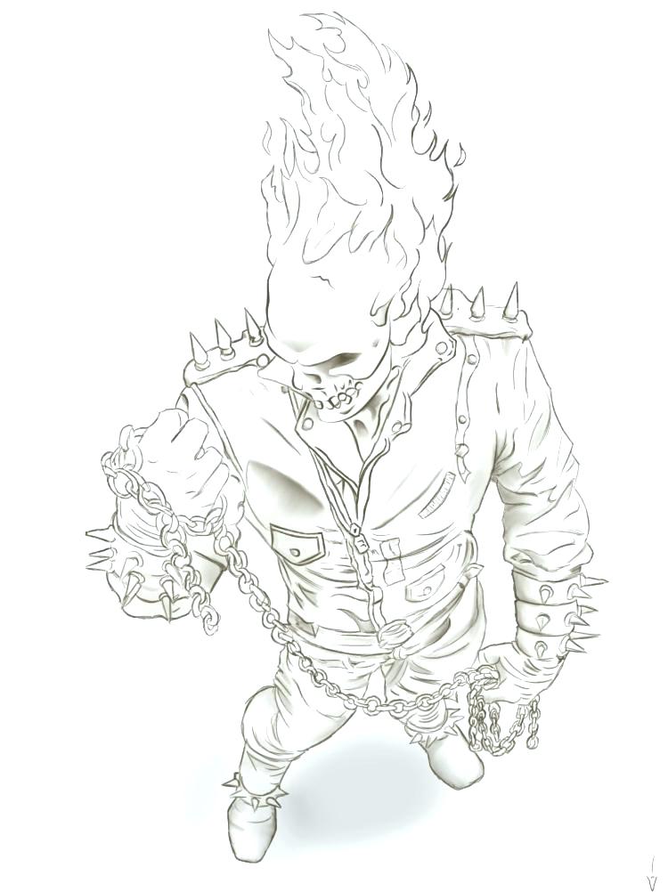 Ghost rider coloring pages ð to print and color