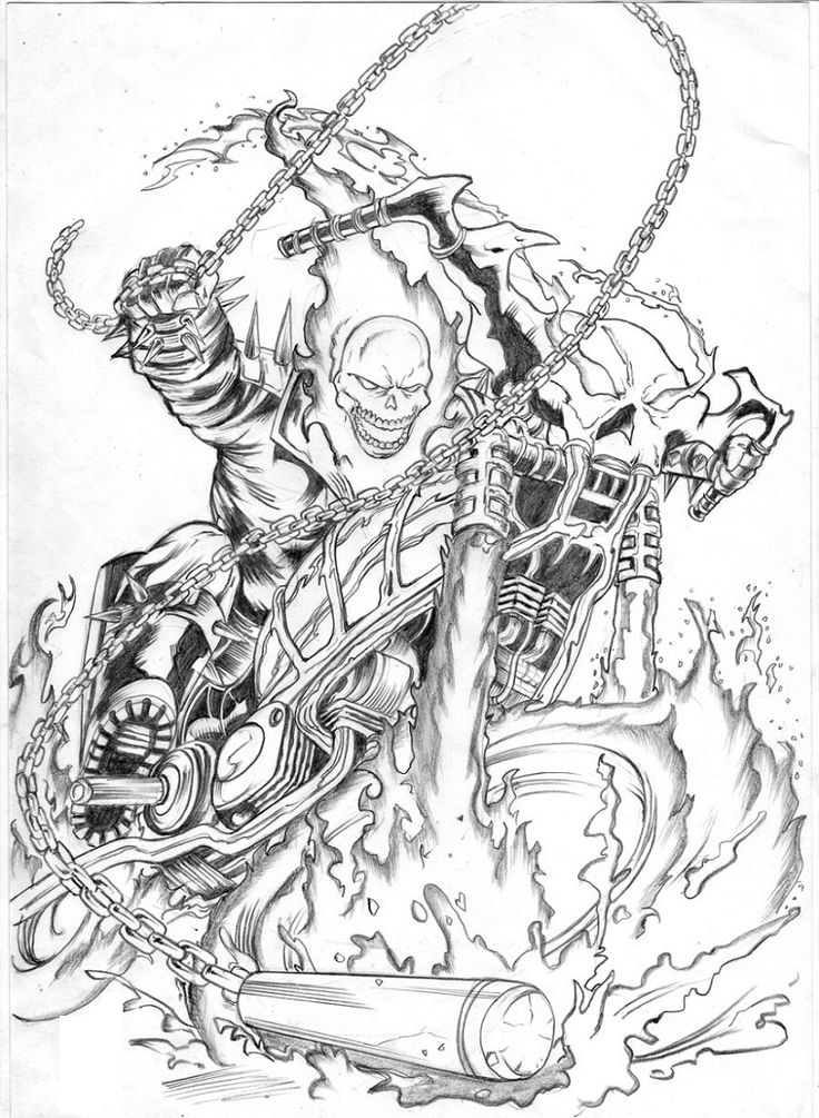 Ghost rider coloring pages for the movie lovers k worksheets ghost rider tattoo ghost rider ghost rider marvel