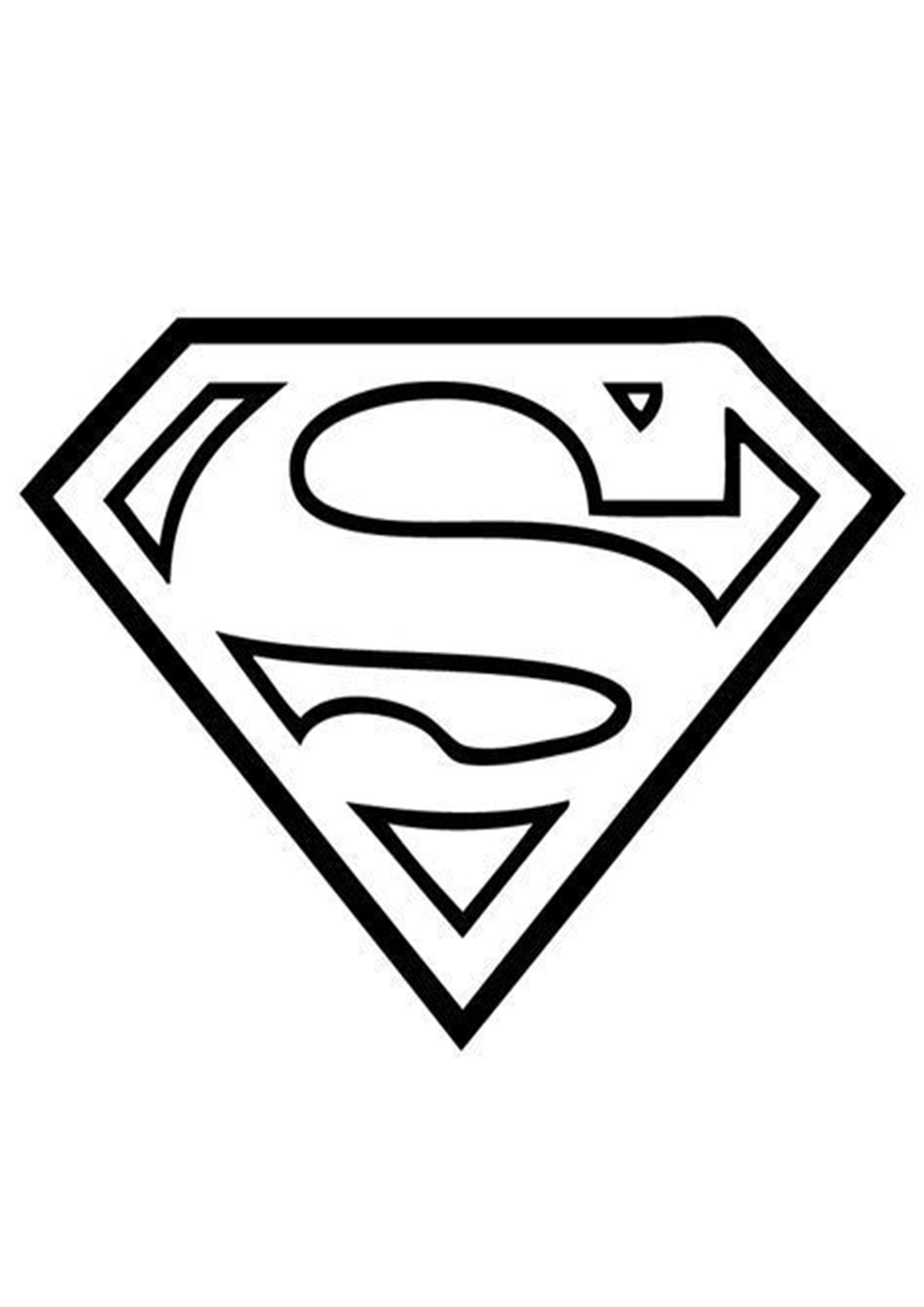 Free easy to print superman coloring pages superman coloring pages superhero template coloring pages